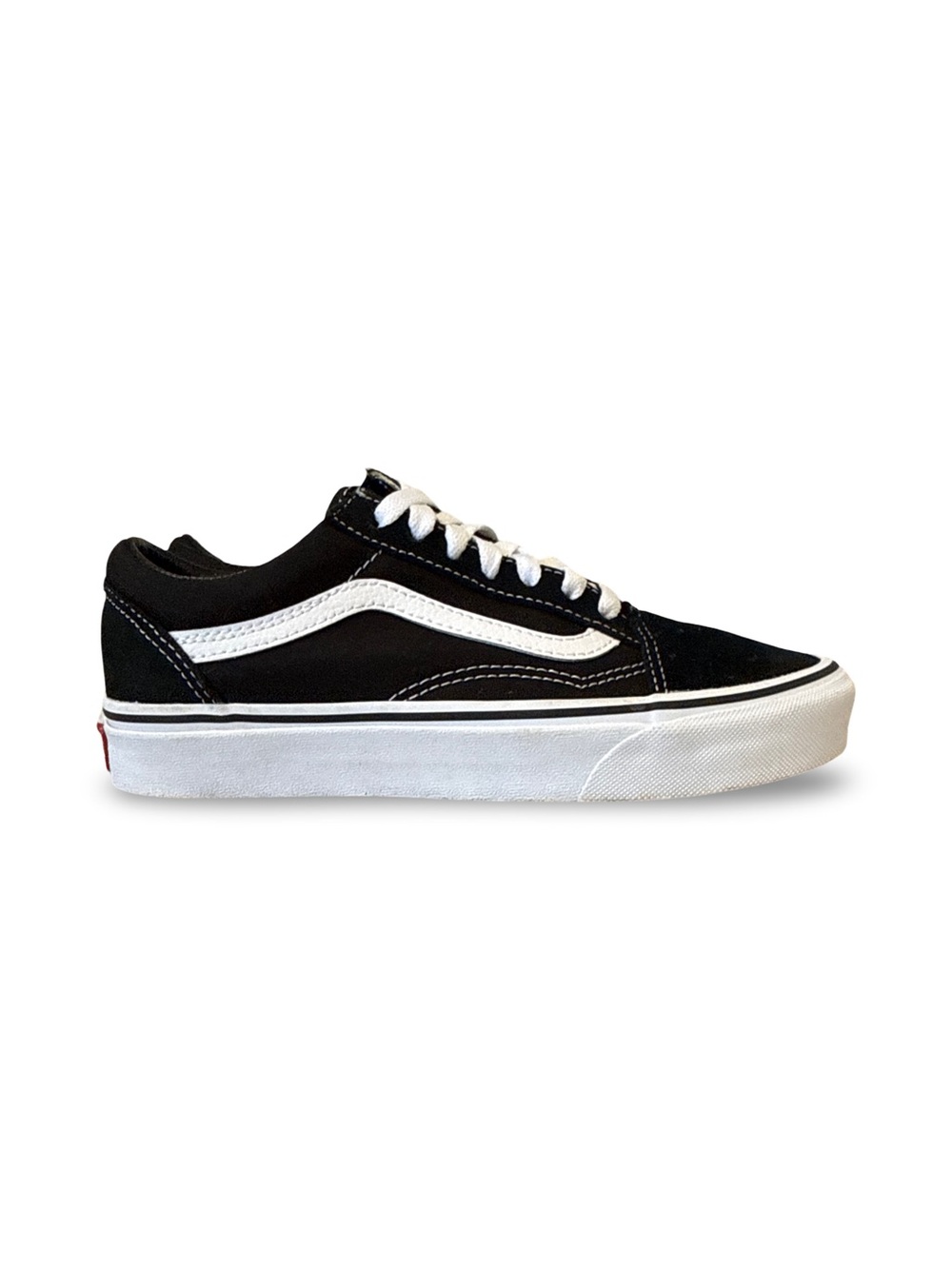 Vans Old Skool Sk8 Low Women's Size 6 Sneakers Black/White